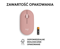 LOGITECH M350s 910-007014 różowa - 1172759 - zdjęcie 14